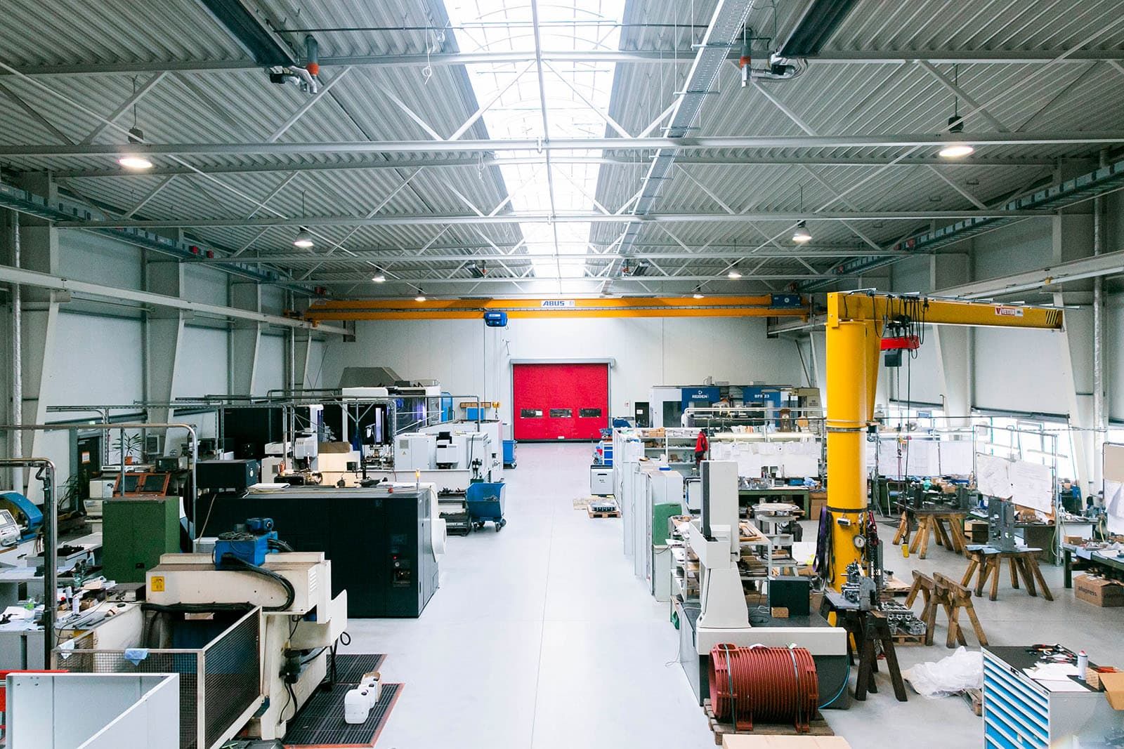 Wersoma Hallenansicht